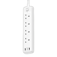 PowerHub C 2M 4-AC 3-USB Power Strip