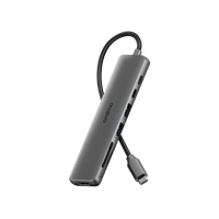 PowerTrans USB-C Hub 7-in-1 Multi-Functional Adapter Docking Station